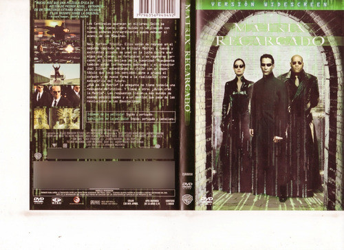 Matrix Recargado (2003) - Dvd Original - Mcbmi 0