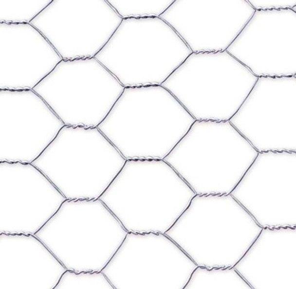 Malla Gallinero Galvanizada  13 X 13 Mm 1 X 25 M 0