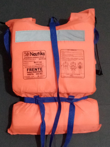 Chaleco Salvavida Homologado Pnn 0