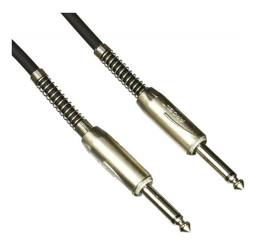 Cable Plug 3 Metros Profesional Instrumento Guitarra Bajo 0