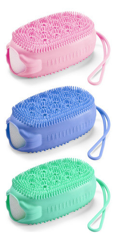 Bamodi Cepillo Corporal De Silicona  Exfoliante De Bano  E 0