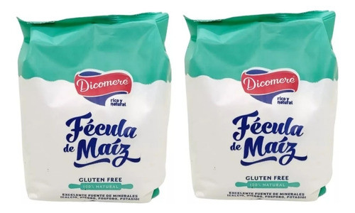 2 X Fecula De Maiz S/tacc 450g C/u Dicomere - Dw 0