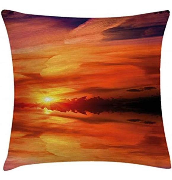 Ambesonne Nature Throw Pillow Funda De Cojín, Un Espectacula 0