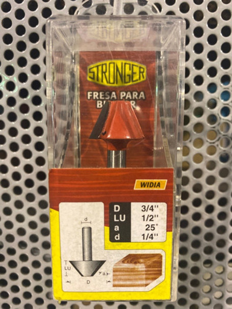 Fresa P/trompo Stronger P/biselar Widia 3/4 426640 0