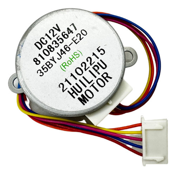 Motor Encoder Aletas Ar Condicionado Split 35byj46-e20 0