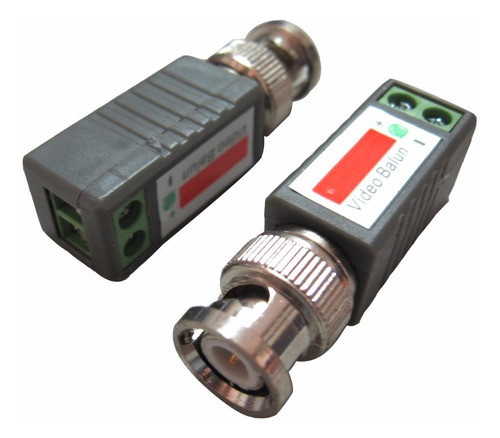 2 Balun Pasivo Bnc Para Camaras Vigilancia Cctv 0