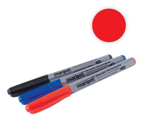 Pincel Marcador Marca Tudo Vermelho 5mm 0