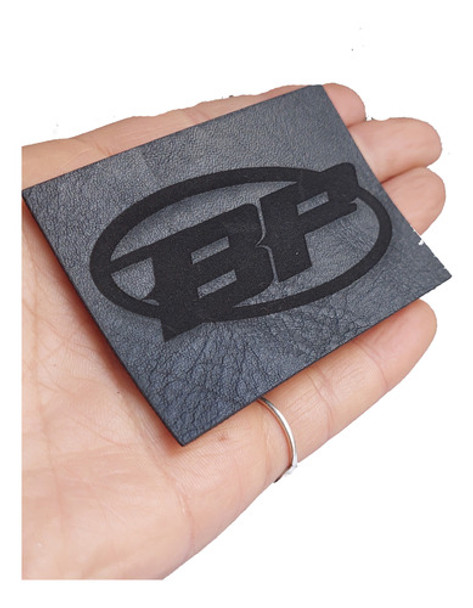 Etiquetas Cuero Pu Grabado Personalizado 8 X 4 Cm 0