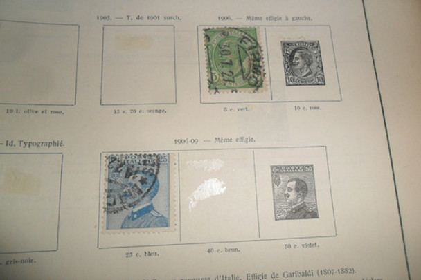 Antigua Estampilla Sello Postal Italia Italie 0