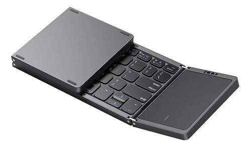 Teclado Bluetooth Plegable Omoton Con Panel Táctil, Teclado 0
