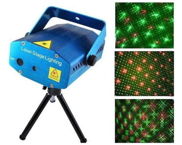 Mini Laser Multipunto Moon Ms001 Rojo Verde 0