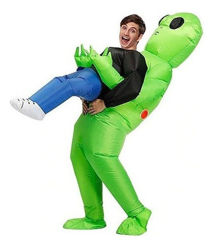 Fantasia Inflável Alienígena Alien Et Extraterrestre Rave!!! 0