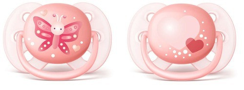 Chupete Avent 0 A 6 Ultra Soft 2u 0