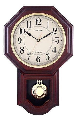 Reloj De Pared Con Campanas Con Péndulo - Reloj De Pared De 0