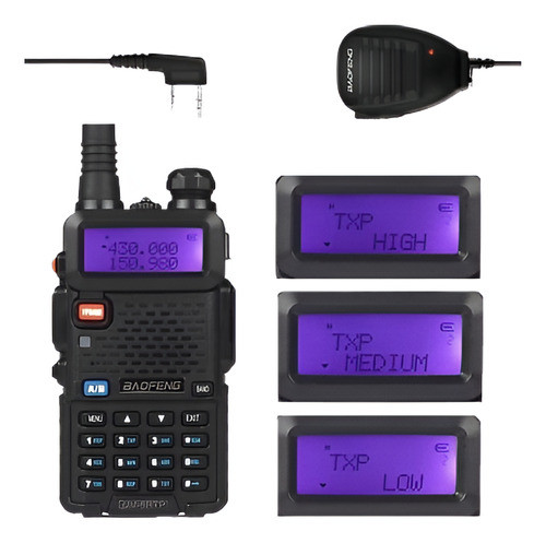 Baofeng Uv-5r Tp 136-174/400-520mhz Transmisor-receptor De R 0