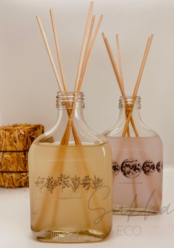 Kit X 2 Difusor Aromatico Con Varillas Sukha Eco Yoga 0