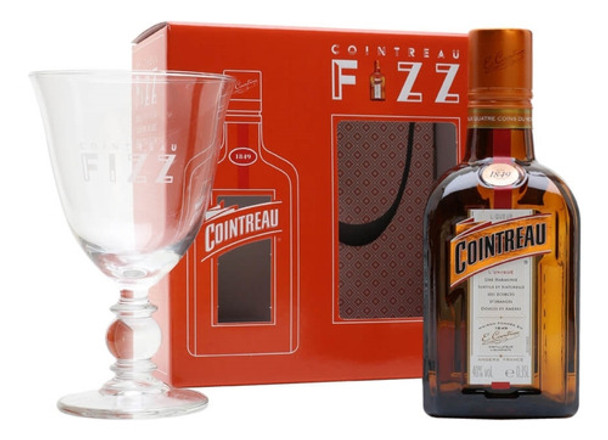 Cointreau Fizz Pack  Licor 700ml  + Copa Cointreau Fizz 0