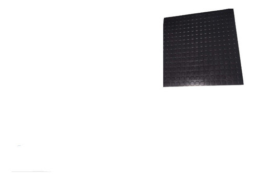 Baldosa Piso De Goma Indelval Deco Charcoal Gris 0