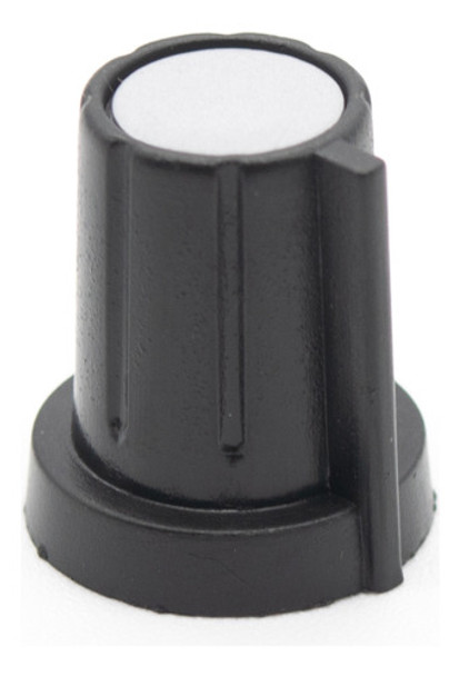 3 Perillas Potenciometro Grises 17mm X 19mm Eje Estriado 0