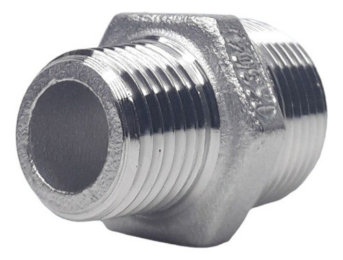 Kit Com 2 Nipple Reducao Inox  316bsp 1 X 1/4 0