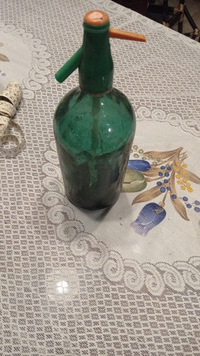 Sifon Antiguo De Vidrio . 0