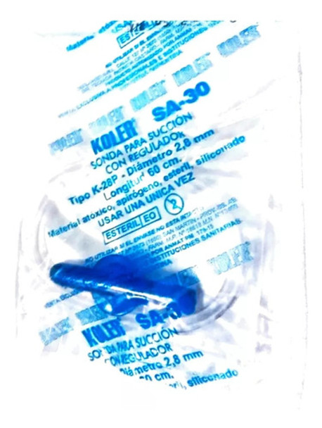 Sonda De Aspiración Sa-30 Koler C/ Regulad Por 100  Unidades 0