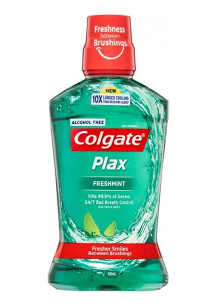 Enjuague Bucal Colgate Plax Fresh Mint 500x350ml 0