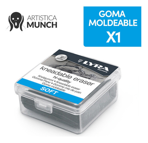 Goma Moldeable Lyra Miga De Pan Con Estuche 0