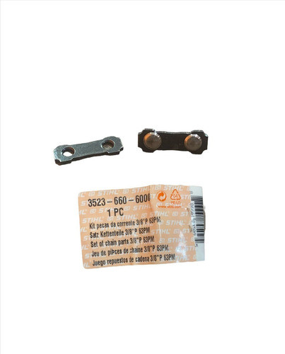 Jogo De Emenda Para Corrente 3/8 Stihl Picco Micro 0
