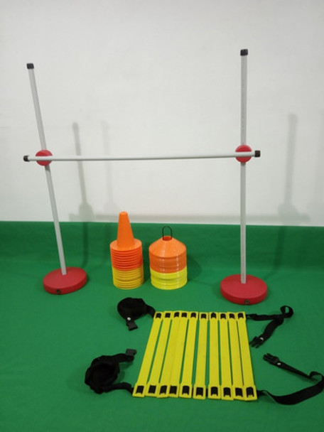 Valla De Salto+ 50 Conos Tortuga + 20 Conos De17cm +escalera 0