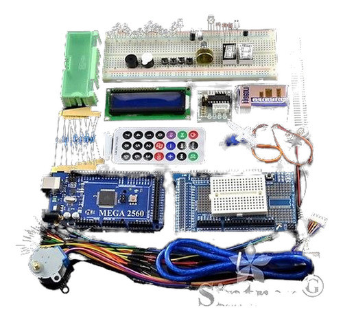 [sintron] Mega 2560 Starter Kit + Lcd Remoto Servo Motor Par 0