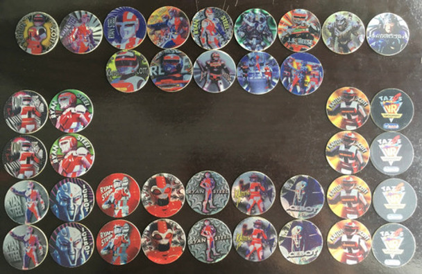 40 Tazos Vr Troopers, Pepsico Snacks 1996, Envío Gratis! 0