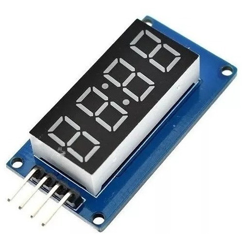 Módulo Display 7 Segmentos 4 Dígitos Tm1637 Relógio Arduino 0