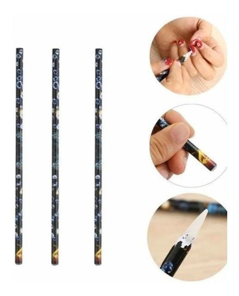 Lápiz Mágico Silicona Levanta Strass Cristal Deco Uñas Nail 0