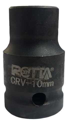 Soquete De Impacto 1/2 Pol Sextavado Curto 10mm Rotta 376 0