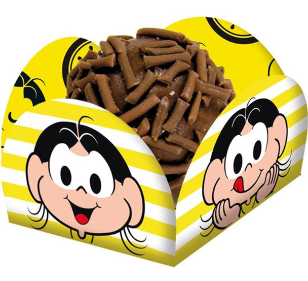 40 Unidades - Porta Forminha De Doce Festa Magali Melancia 0