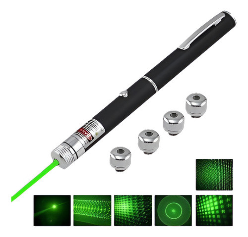 Grado Militar Astronomía Verde Linterna Láser Puntero 532nm 0