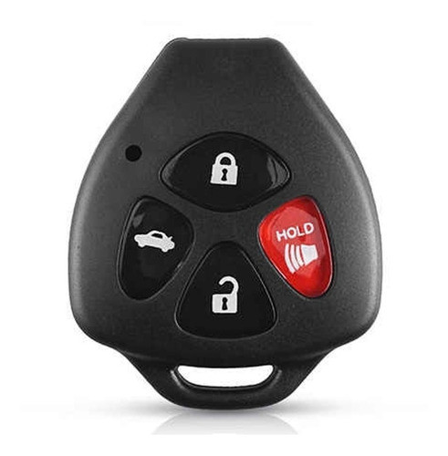 Carcasa Llave Hilux Remoto 4 Botones Toyota Sin Espadin 0