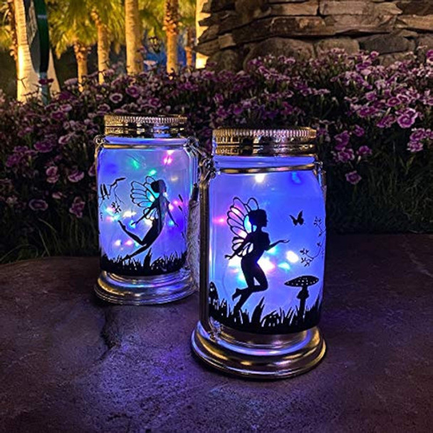 Angmln - Linterna Solar De Hadas Para Decoración De Jardín, 0