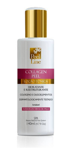 Collagen Peel Loção Tônica Peel Line 140ml 0