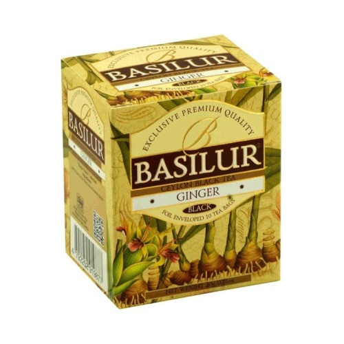 Chá Basilur Gengibre Com 10 Sachês 0