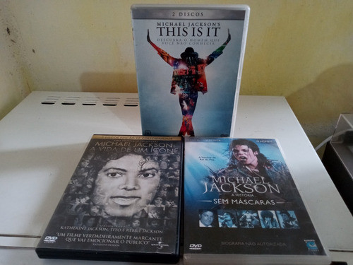 Lote 3 Dvd S- Michael Jackson: 0