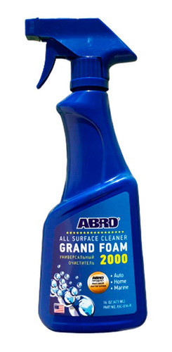 Limpiador Para Autos Hogar, Lancha, Moto, G Foam 473 Ml Abro 0