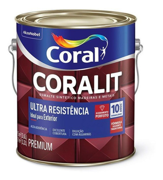 Coralit Ultra Alto Brilho Laranja 3,6l 0 Coralit Ultra Alto Brilho Laranja 3,6l 0