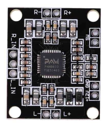 Pam8610 Amplificador 10 Watts Stereo 0