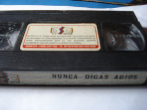 Vhs Nunca Digas Adiós 0