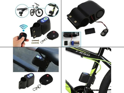Alarma Para Bicicleta A Pila 0
