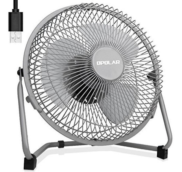 Opolar Ventilador Usb De 9 Pulgadas, Alimentado Por Usb Sola 0