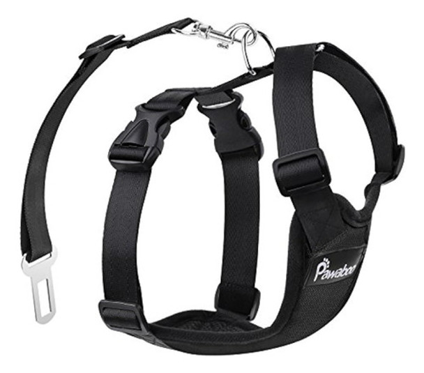 Arnés Del Chaleco De Seguridad Para Perros Pawaboo, Arnés De 0