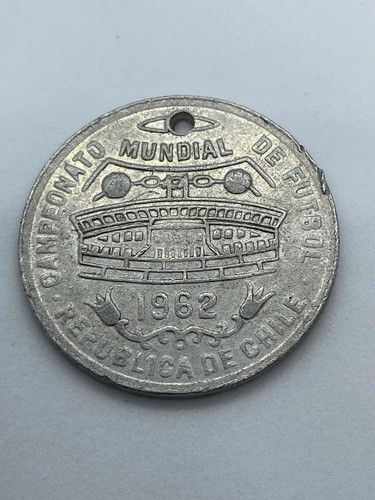 Rara Ficha Copa Do Mundo 1962 - Chile 0